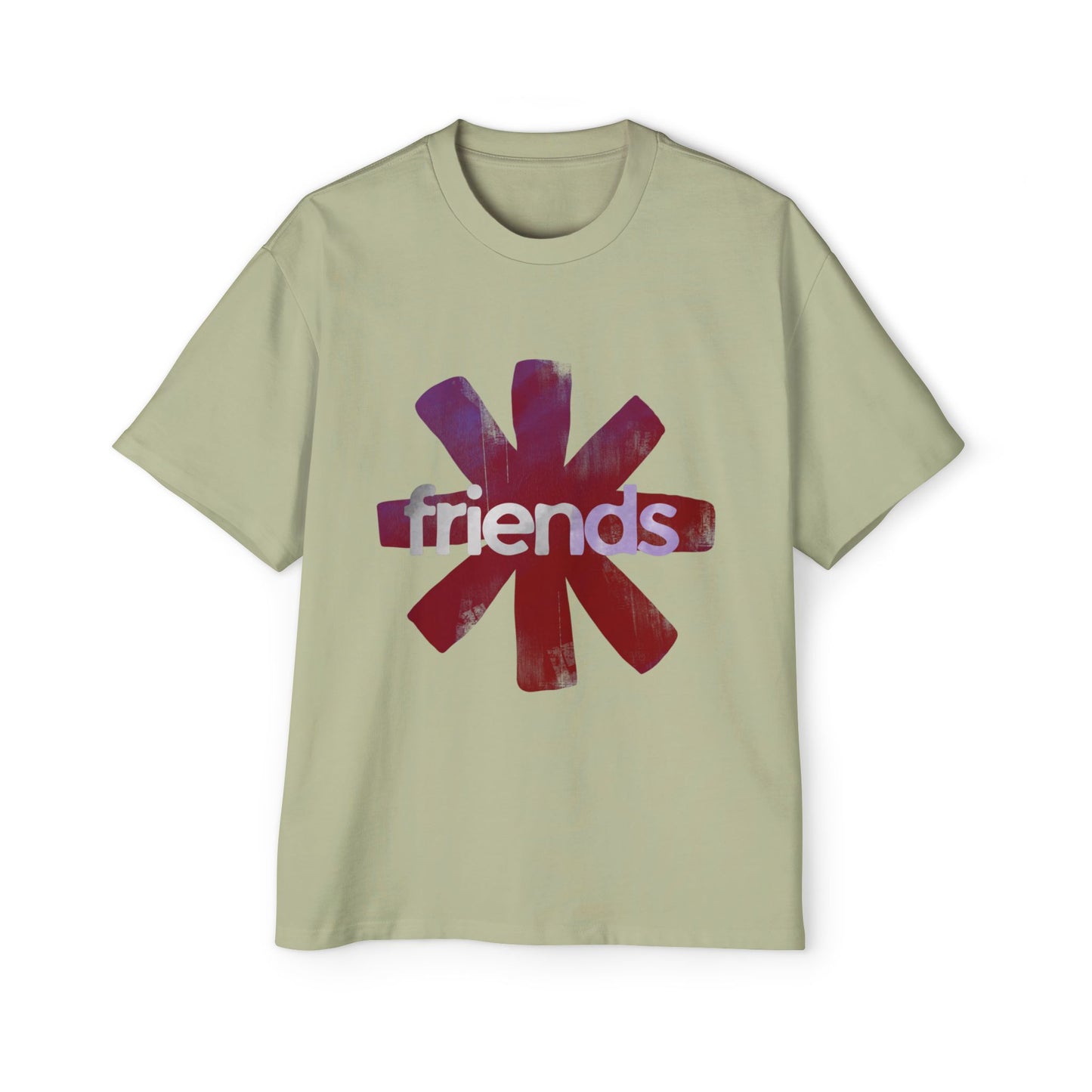 Friends Band Logo Tee — 'I won’t be bad forever but I’m here for the lore' Oversized Men’s Shirt