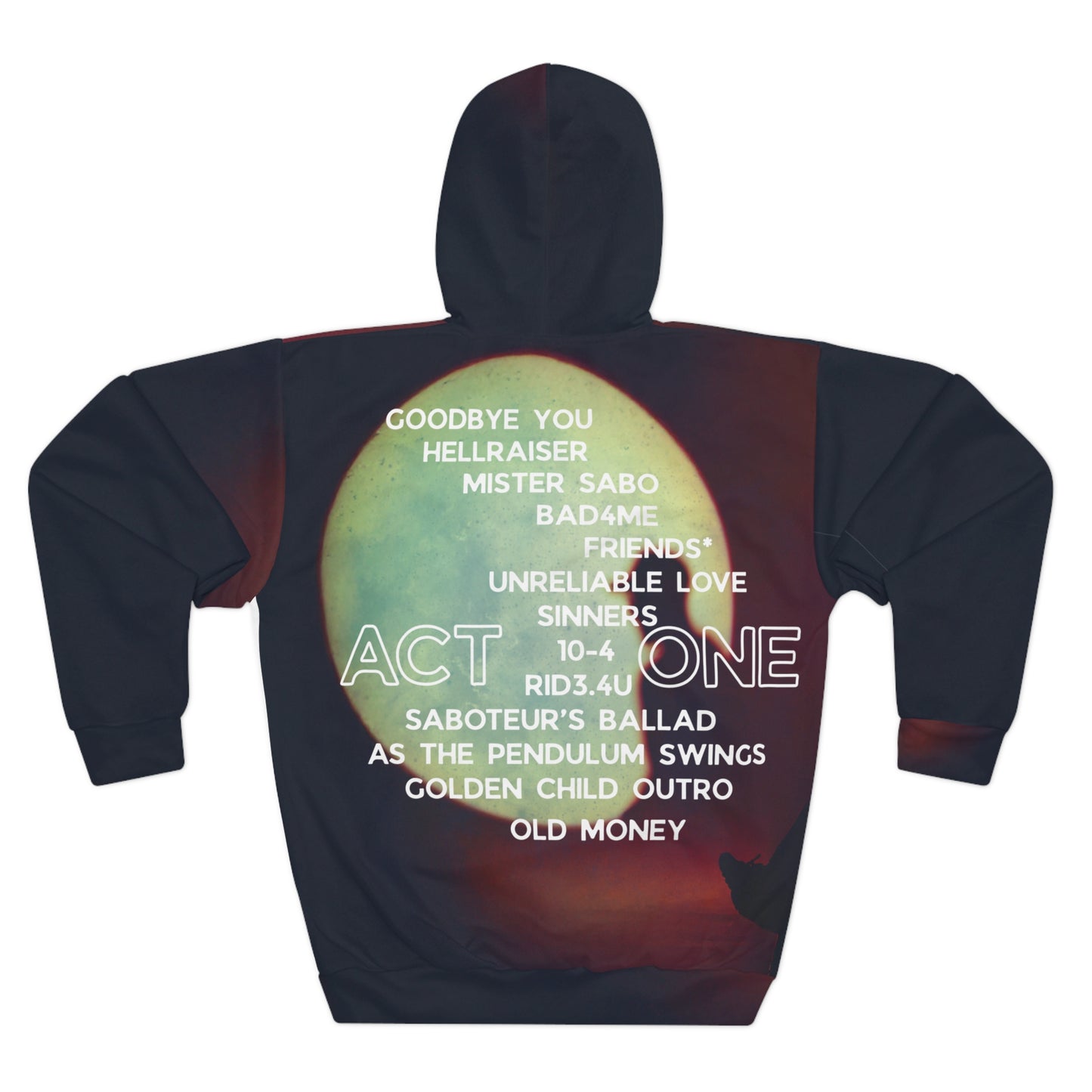 Band Tour Hoodie — 'ACT ONE' Tracklist Pullover
