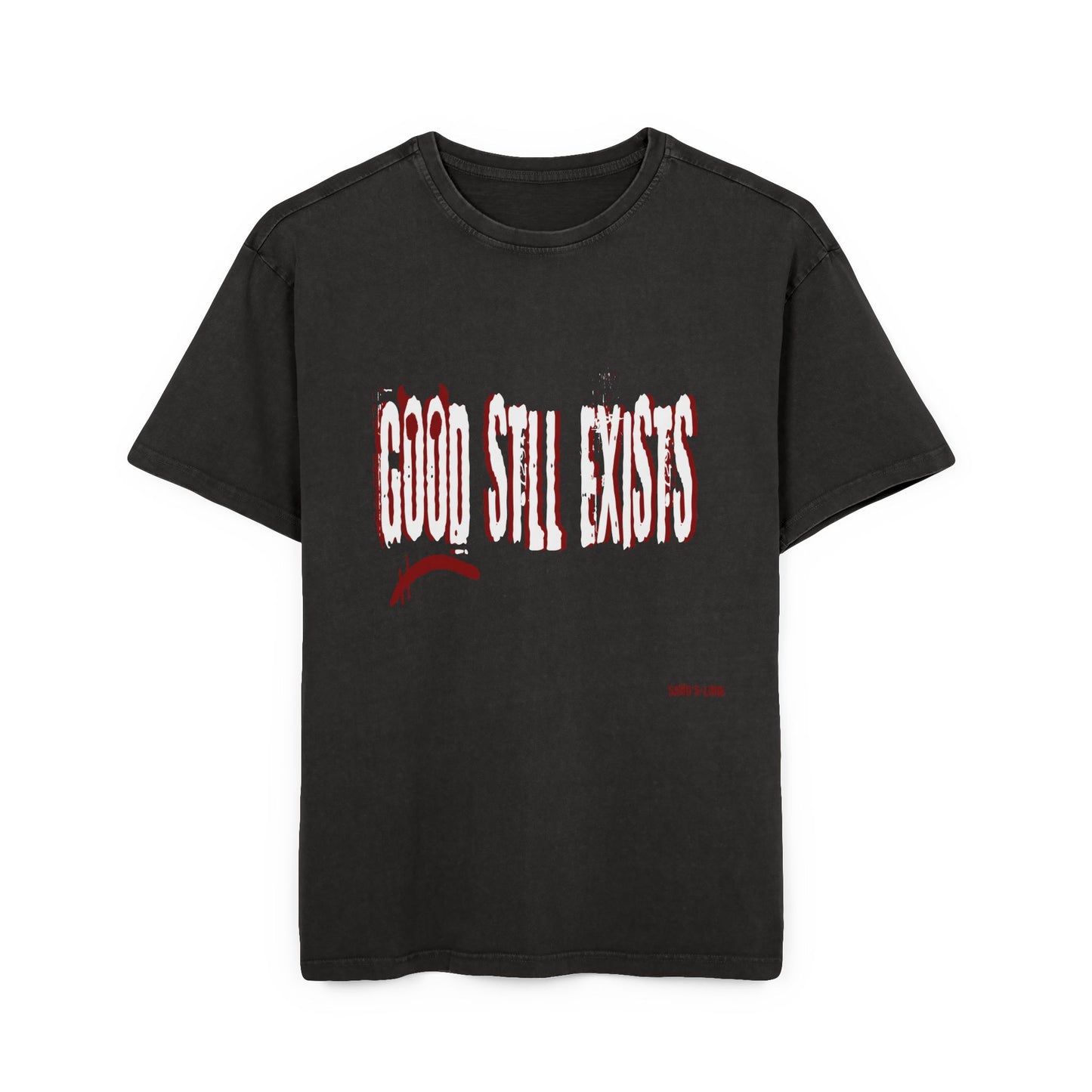Good Still Exists (Sabo Said So) Acid Washed Oversized Tee