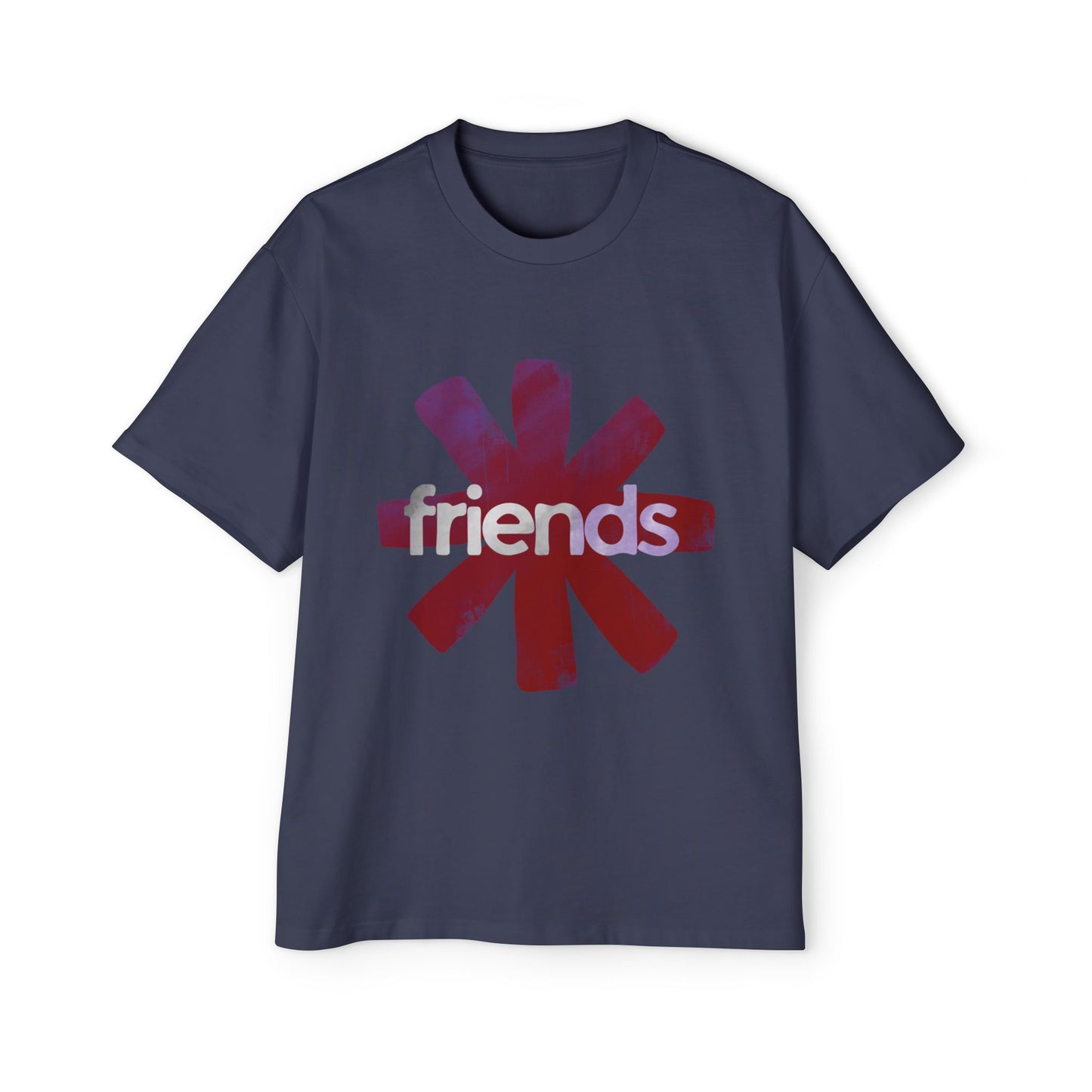 Friends Band Logo Tee — 'I won’t be bad forever but I’m here for the lore' Oversized Men’s Shirt