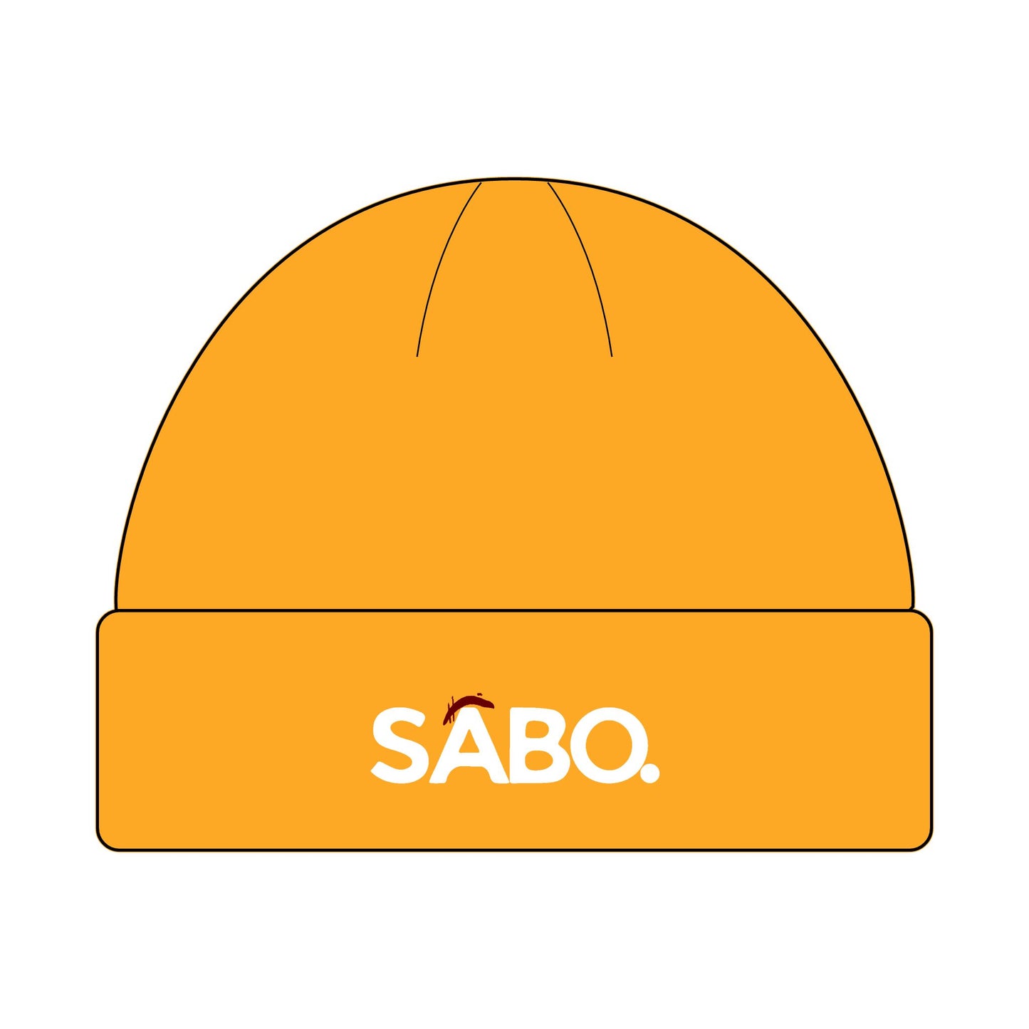 SABO Logo Cuff Beanie — Knit Winter Hat with Embroidered Accent