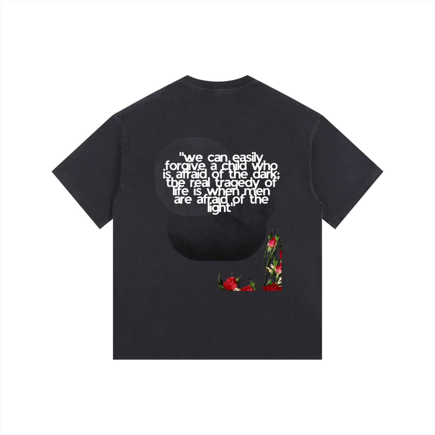 Vintage Washed Oversized Cotton T-Shirt