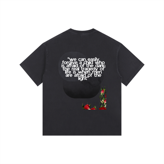 Vintage Washed Oversized Cotton T-Shirt