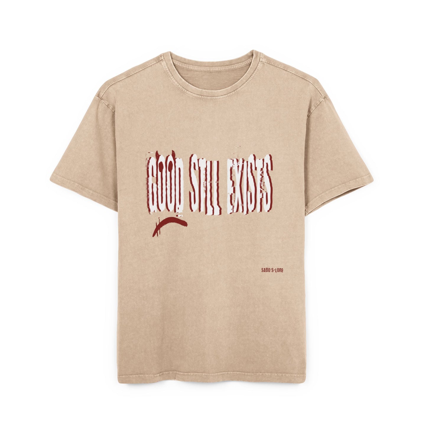 Good Still Exists (Sabo Said So) Acid Washed Oversized Tee