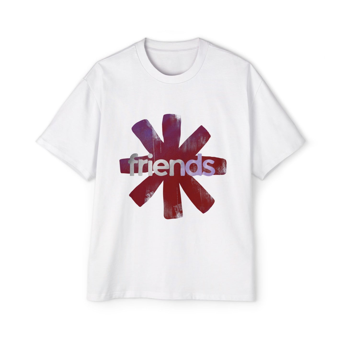 Friends Band Logo Tee — 'I won’t be bad forever but I’m here for the lore' Oversized Men’s Shirt