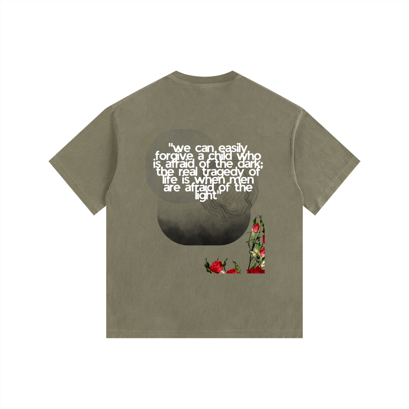 Vintage Washed Oversized Cotton T-Shirt