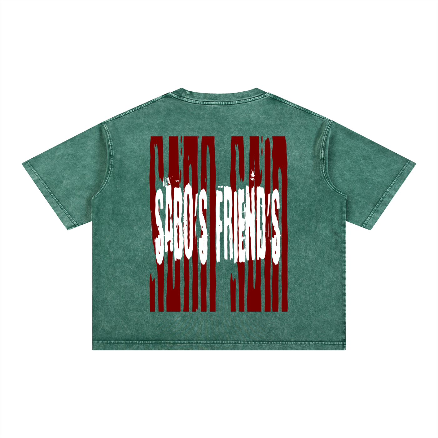 Mineral Wash Boxy Cotton T-Shirt