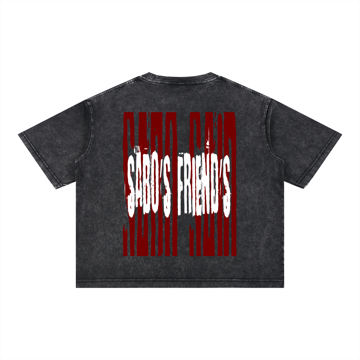 Mineral Wash Boxy Cotton T-Shirt